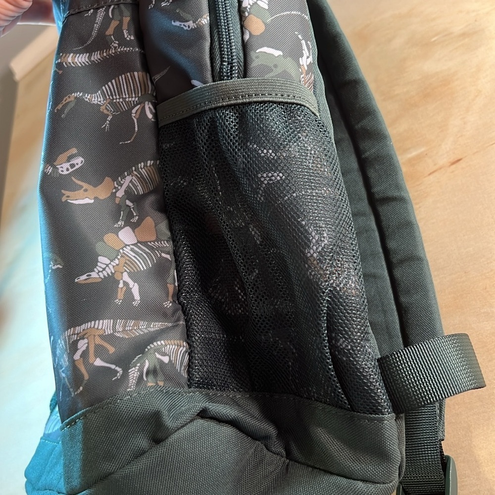 Dinosaur Print Backpack - Green - Picture 5 of 9